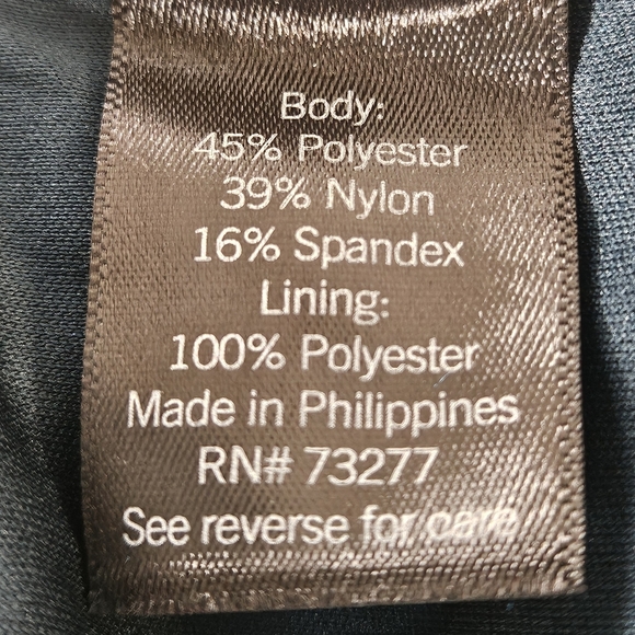 Simply Vera Vera Wang Size L Green Velvet Long-Sleeved Round Neck Blouse Shirt T - Picture 7 of 16